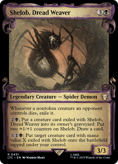 Shelob, Dread Weaver [The Lord of the Rings: Tales of Middle-Earth Commander Showcase Scrolls]-1