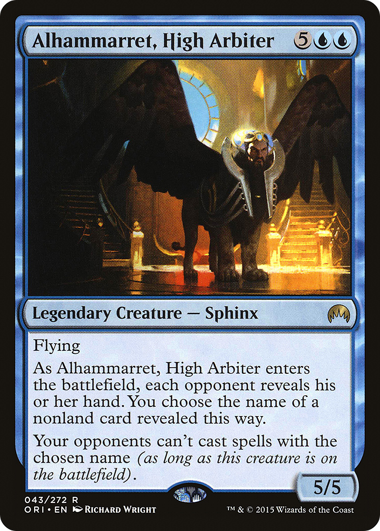Alhammarret, High Arbiter [Magic Origins]-1