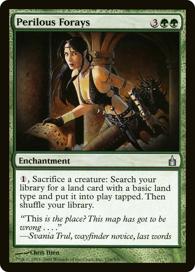 Perilous Forays [Ravnica: City of Guilds]-1