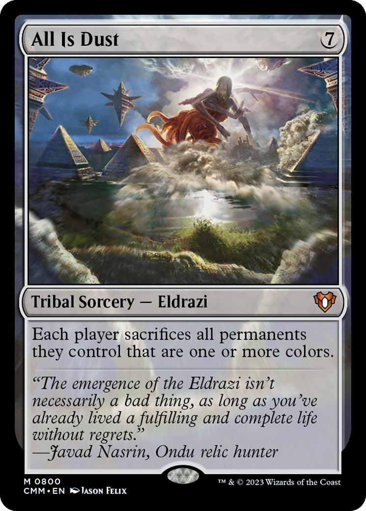 All Is Dust [Commander Masters]-1