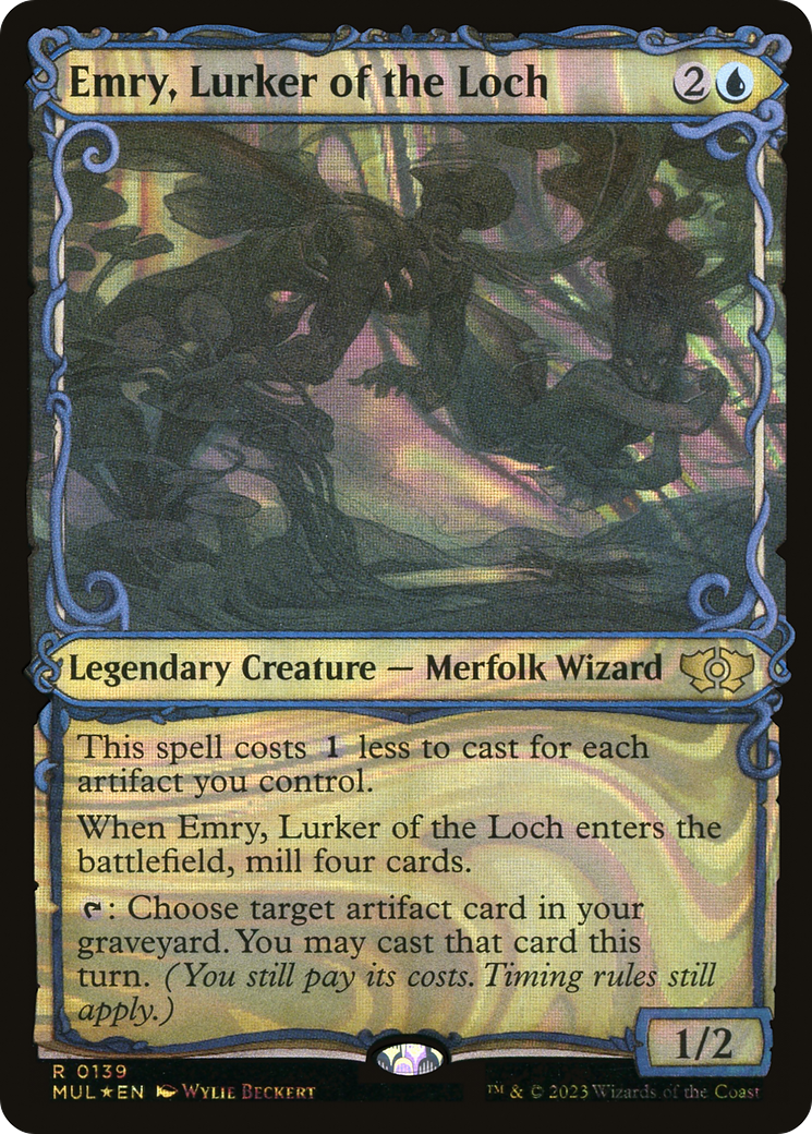 Emry, Lurker of the Loch (Halo Foil) [Multiverse Legends]-1