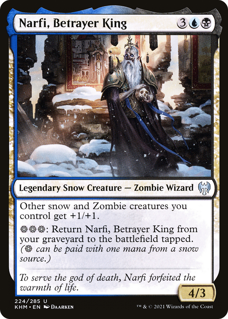 Narfi, Betrayer King [Kaldheim]-1
