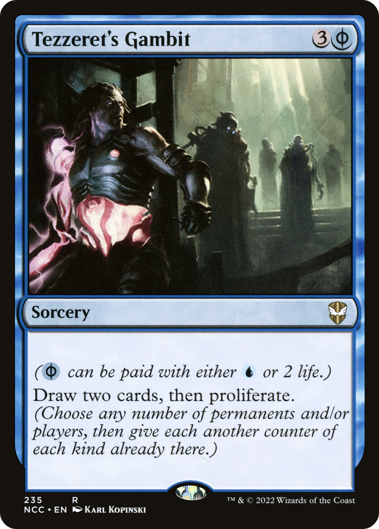 Tezzeret's Gambit [Streets of New Capenna Commander]-1