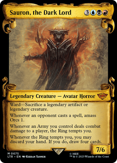 Sauron, the Dark Lord [The Lord of the Rings: Tales of Middle-Earth Showcase Scrolls]-1