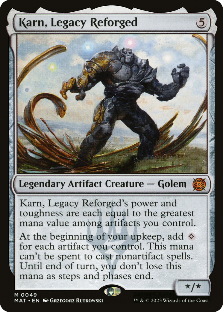 Karn, Legacy Reforged [March of the Machine: The Aftermath]-1
