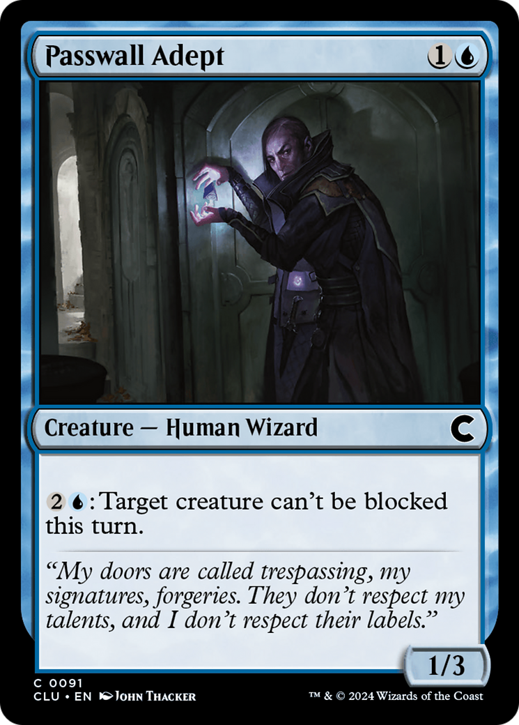Passwall Adept [Ravnica: Clue Edition]-1