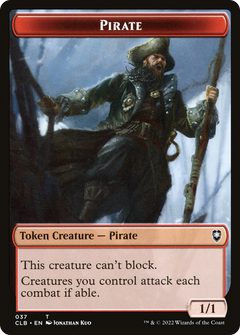 Pirate (TCLB-037) - Battle for Baldur's Gate Tokens-1
