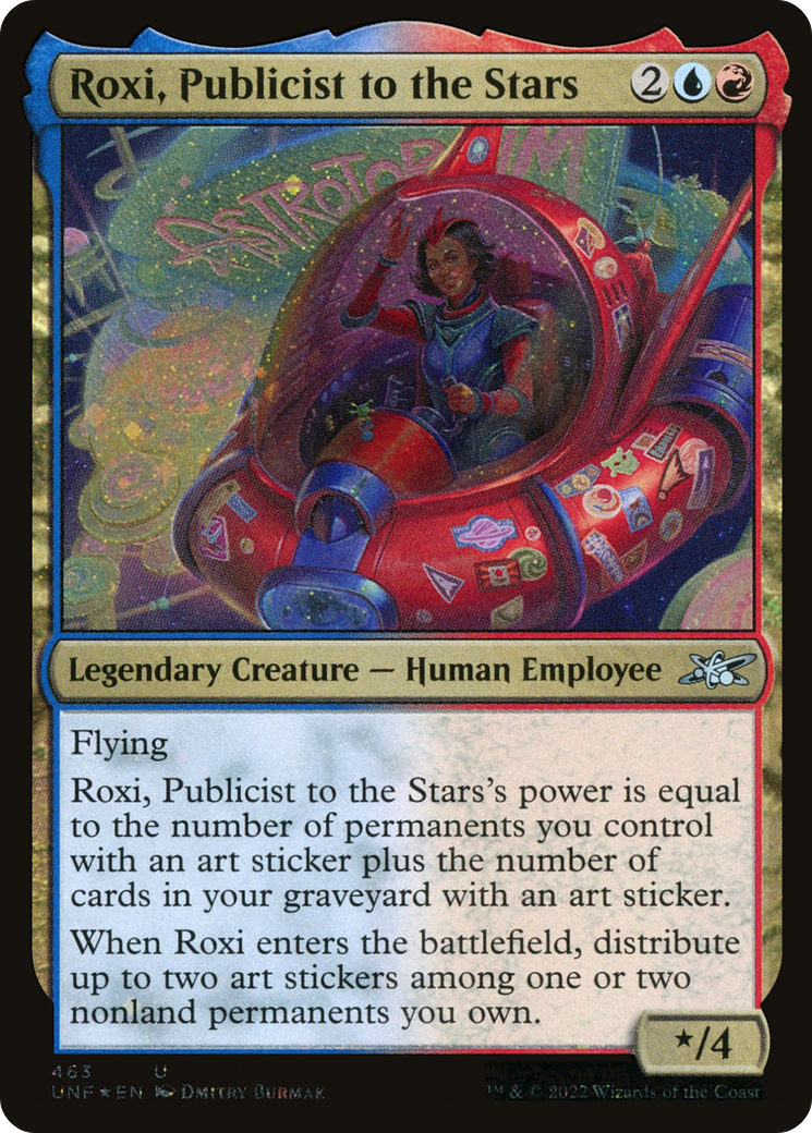 Roxi, Publicist to the Stars (Galaxy Foil) [Unfinity]-1