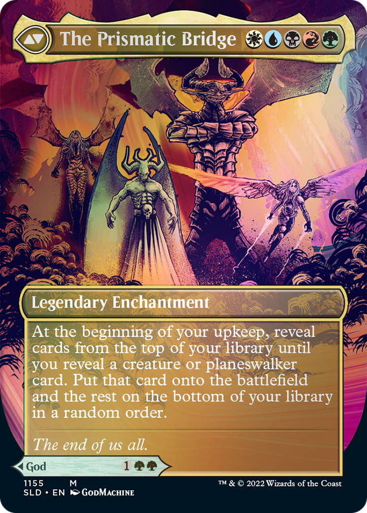 Esika, God of the Tree // The Prismatic Bridge (Borderless) [Secret Lair: From Cute to Brute]-2