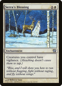 Serra's Blessing (9ED-) - 9th Edition-1
