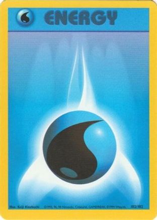 Water Energy (102/102) [Base Set Unlimited]-1