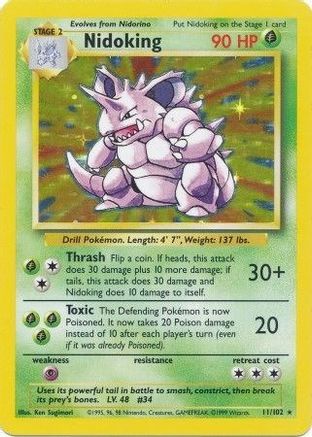 Nidoking (11/102) [Base Set Unlimited]-1