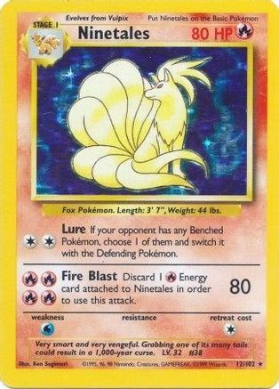 Ninetales (12/102) [Base Set Unlimited]-1