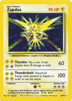 Zapdos (16/102) [Base Set Unlimited]-1
