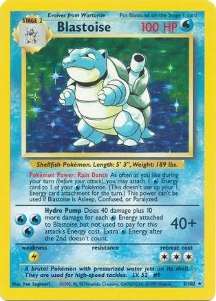 Blastoise (2/102) [Base Set Unlimited]-1