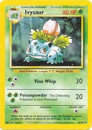Ivysaur (30/102) [Base Set Unlimited]-1