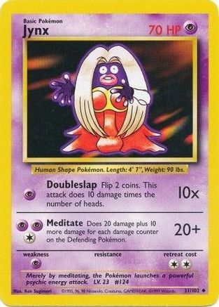 Jynx (31/102) [Base Set Unlimited]-1