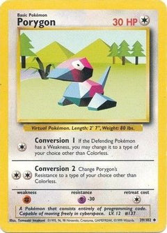 Porygon (39/102) [Base Set Unlimited]-1
