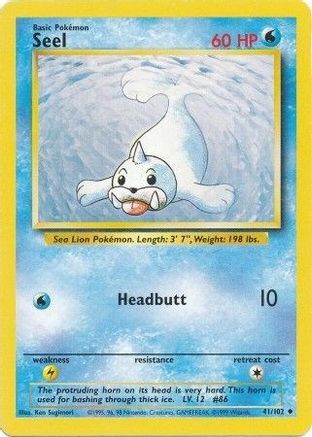 Seel (41/102) [Base Set Unlimited]-1