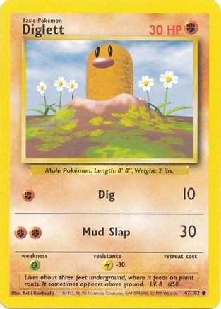 Diglett (47/102) [Base Set Unlimited]-1
