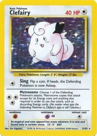 Clefairy (5/102) [Base Set Unlimited]-1