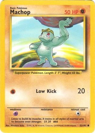 Machop (52/102) [Base Set Unlimited]-1