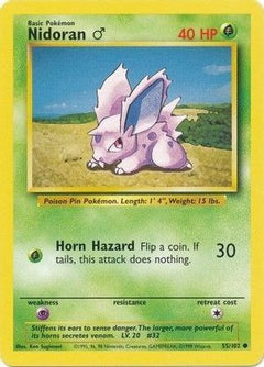 Nidoran (55/102) (Male) [Base Set Unlimited]-1