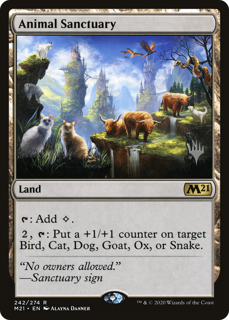 Animal Sanctuary (Promo Pack) [Core Set 2021 Promos]-1