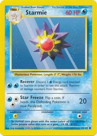 Starmie (64/102) [Base Set Unlimited]-1