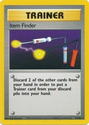 Item Finder (74/102) [Base Set Unlimited]-1