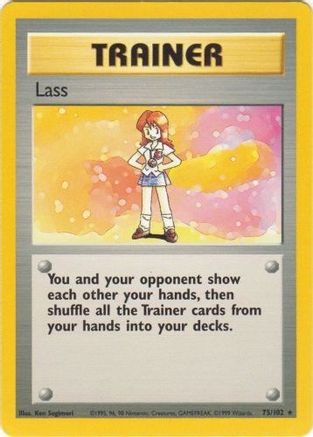 Lass (75/102) [Base Set Unlimited]-1