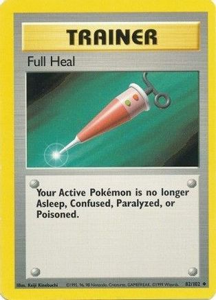 Full Heal (82/102) [Base Set Unlimited]-1