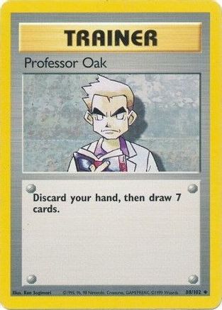 Professor Oak (88/102) [Base Set Unlimited]-1