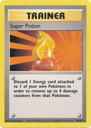Super Potion (90/102) [Base Set Unlimited]-1
