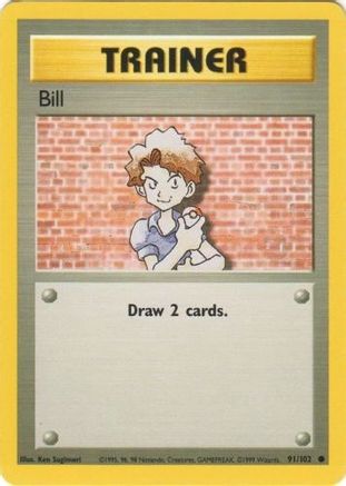 Bill (91/102) [Base Set Unlimited]-1