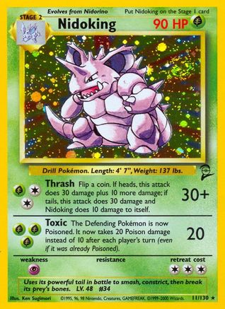 Nidoking (11/130) [Base Set 2]-1