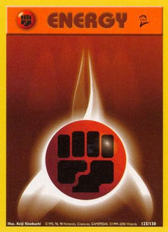 Fighting Energy (125/130) [Base Set 2]-1