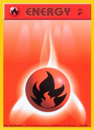 Fire Energy (126/130) [Base Set 2]-1
