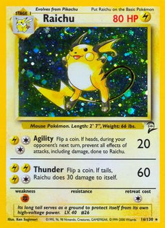 Raichu (16/130) [Base Set 2]-1