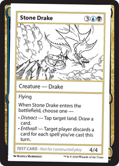 Stone Drake [Mystery Booster 2 Playtest Cards]-1