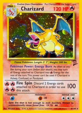 Charizard (4/130) [Base Set 2]-1