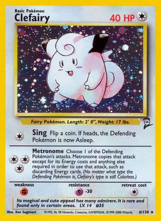 Clefairy (6/130) [Base Set 2]-1