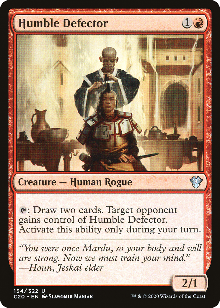 Humble Defector [Commander 2020]-1