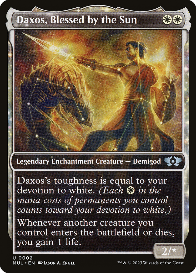 Daxos, Blessed by the Sun [Multiverse Legends]-1