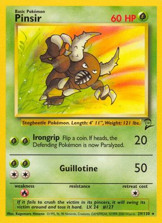 Pinsir (29/130) [Base Set 2]-1