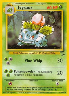 Ivysaur (44/130) [Base Set 2]-1