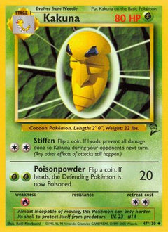 Kakuna (47/130) [Base Set 2]-1