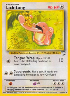 Lickitung (48/130) [Base Set 2]-1