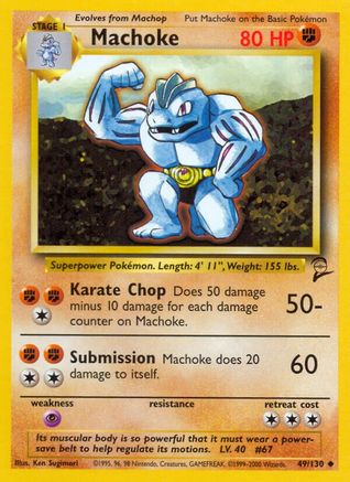 Machoke (49/130) [Base Set 2]-1