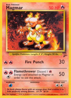 Magmar (51/130) [Base Set 2]-1